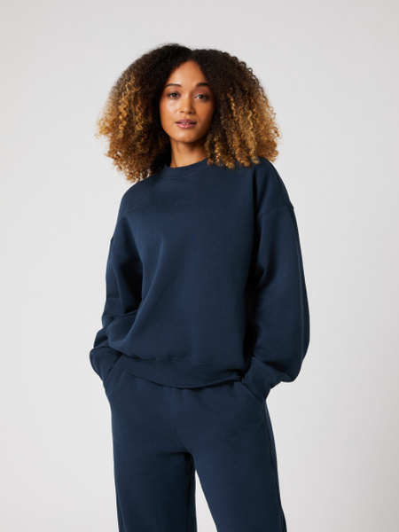 Björn Borg Studio Oversized Sweatshirt Marinblå, L