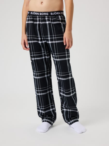 Björn Borg Core Flannel Pyjama Pants Svart, 170