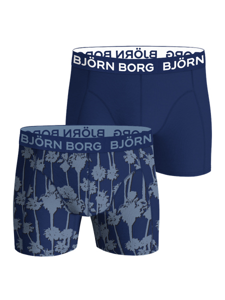 Björn Borg Bamboo Boxers 2-pack Blå, L