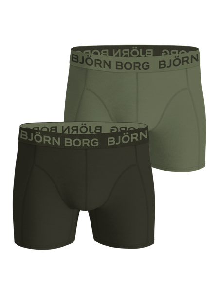 Björn Borg Bamboo Boxers 2-pack Grön, L