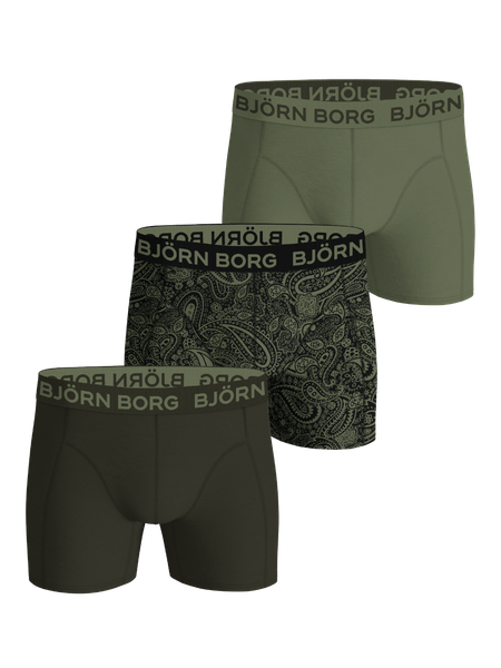 Björn Borg Bamboo Boxers 3-pack Grön, L