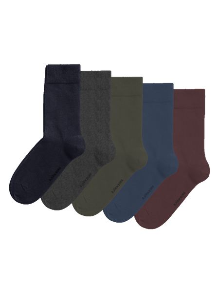 Björn Borg Essential Socks 5-pack Multi, 36-40