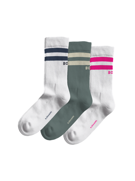 Björn Borg Core Crew Socks 3-pack Multi, 36-40