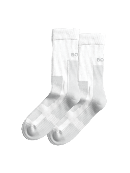 Björn Borg Performance Crew Socks 2-pack Vit, 35-38