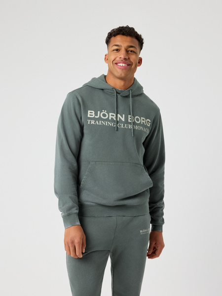 Björn Borg Borg Classic Print Hoodie Grön, L