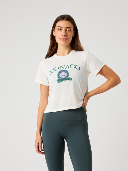 Björn Borg Borg Cropped T-shirt Vit, L
