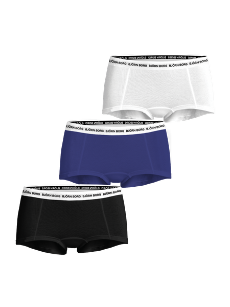 Björn Borg Logo Boxers Shorts 3-pack Svart, L