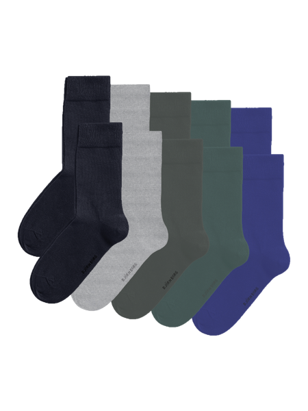Björn Borg Essential Socks 10-pack Blå, 36-40