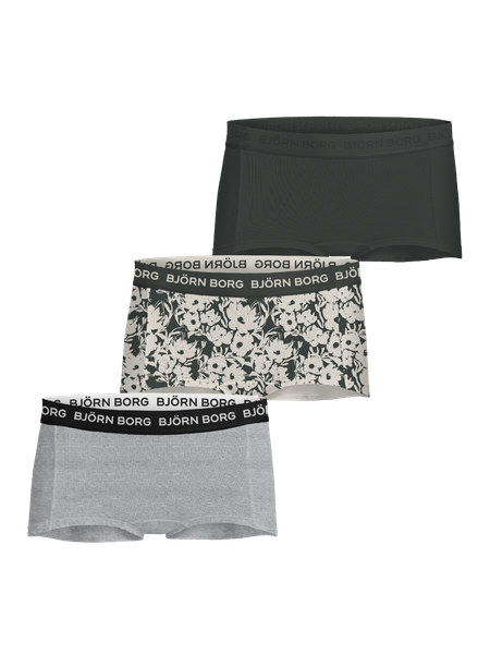 Björn Borg Cotton Stretch Boxers Shorts 3-pack Grön, 170