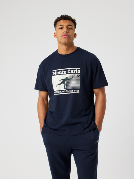 Björn Borg Borg Gym Oversized T-shirt Marinblå, L