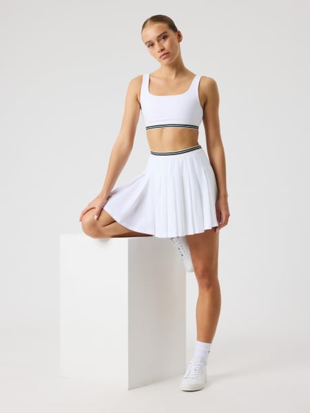 Björn Borg Ace Pleated Skirt Vit, L
