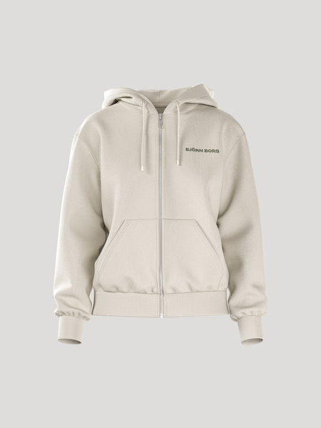 Björn Borg Borg Essential 4 Zip Hoodie Vit, L
