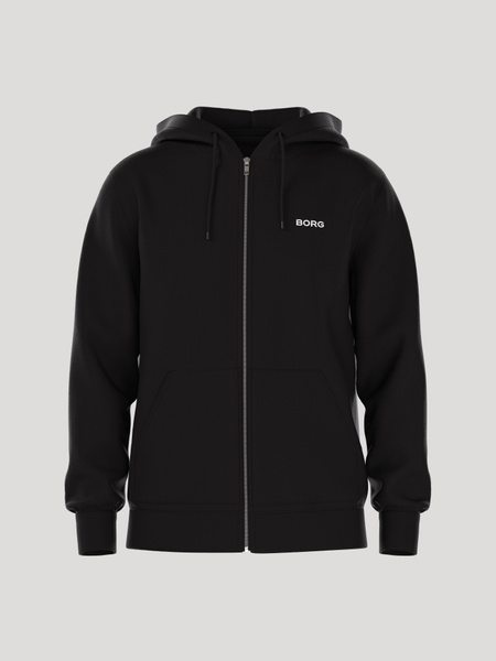 Björn Borg Borg Essential 4 Zip Hoodie Svart, L