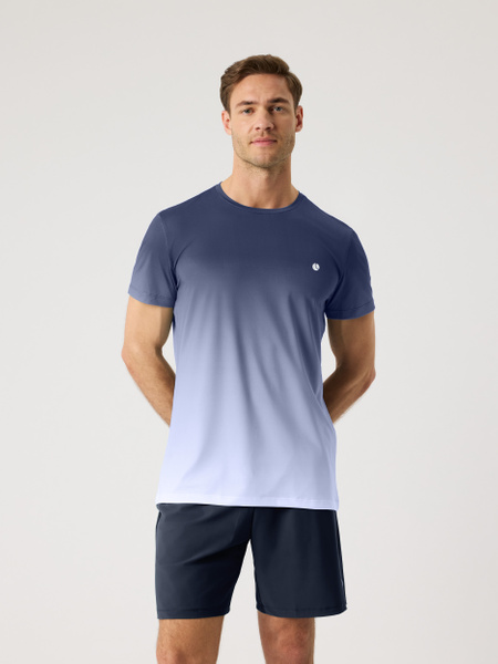 Björn Borg Ace Printed T-shirt Marinblå, L
