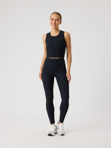 Björn Borg Studio Ribbed Tights Svart, L