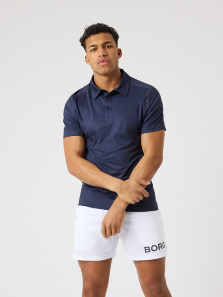 Björn Borg Borg Sports Polo Shirt Marinblå, L