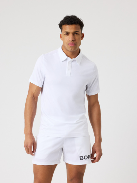 Björn Borg Borg Sports Polo Shirt Vit, L