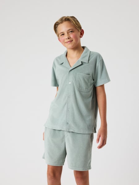 Björn Borg Borg Toweling Pool Shirt Grön, 170