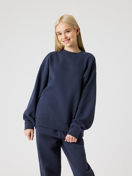 Björn Borg Borg Oversized Sweatshirt Marinblå, 170