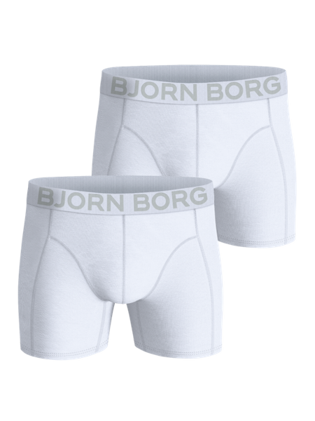 Björn Borg Organic Cotton Stretch Boxers 2-pack Vit, L