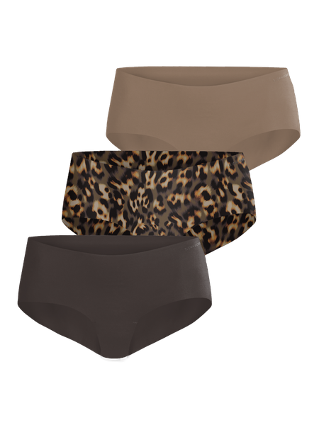 Björn Borg Invisible Hipsters 3-pack Brun, L