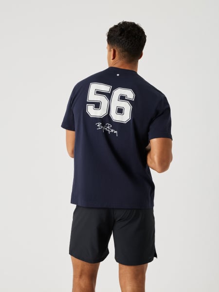 Björn Borg Borg Classic Print T-shirt Marinblå, L