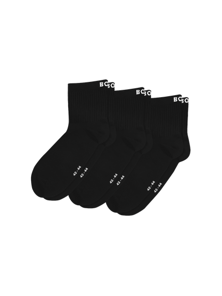 Björn Borg Sports Mid Ankle Socks 3-pack Svart, 35-38