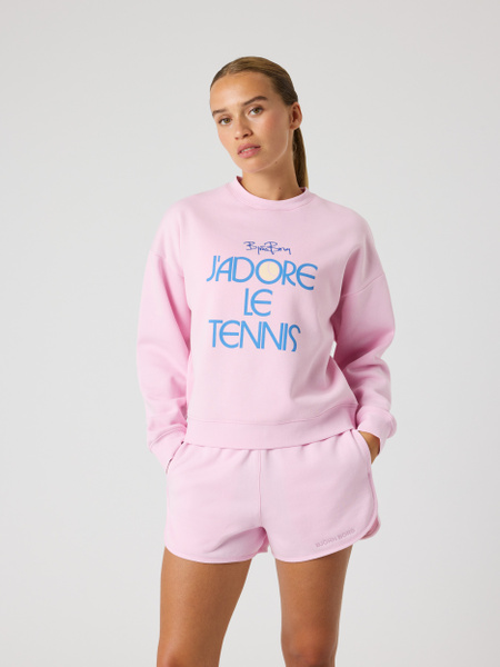 Björn Borg Borg Boyfriend Sweatshirt Rosa, L