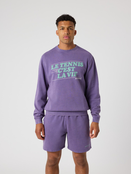 Björn Borg Borg Classic Print Sweatshirt Lila, L