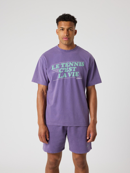 Björn Borg Borg Classic Print T-shirt Lila, L