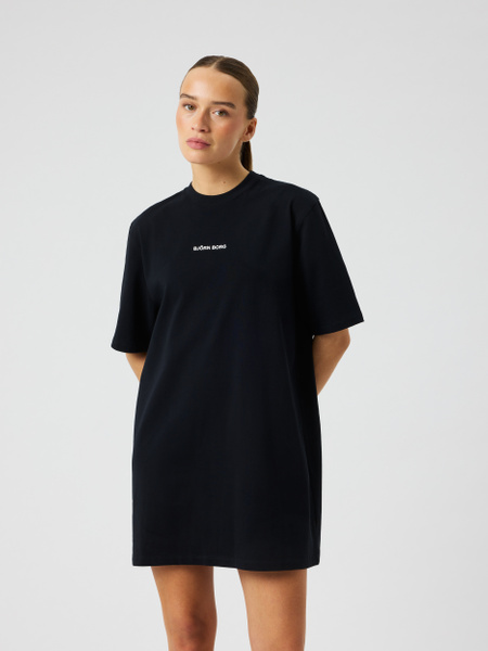 Björn Borg Studio Oversized T-shirt Dress Svart, L