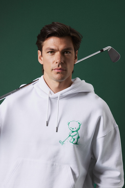 Björn Borg Borg Oversized Hoodie Vit, L
