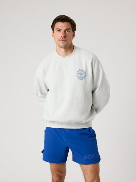 Björn Borg Ace Oversized Sweatshirt Grå, L