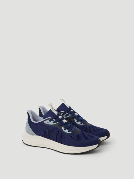 Björn Borg Unisex Ace Knit Sneakers Marinblå, 36