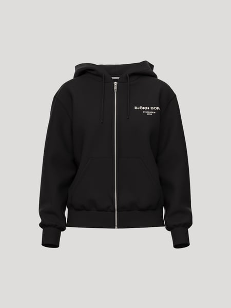 Björn Borg Borg Essential 1 Zip Hoodie Svart, L