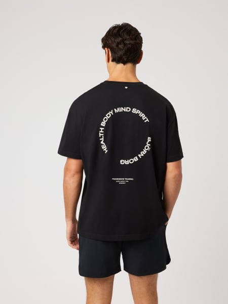 Björn Borg Borg Gym Oversized T-shirt Svart, L