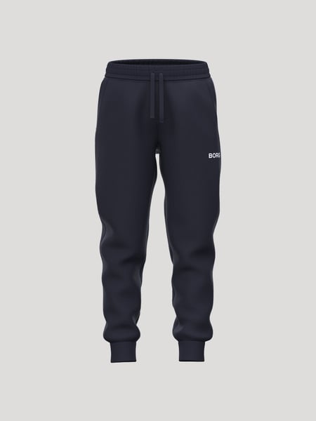 Björn Borg Borg Essential 3 Tapered Sweatpants Marinblå, 134-140