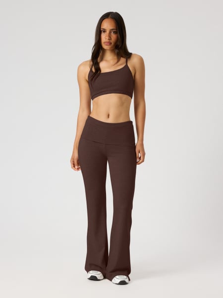 Björn Borg Studio Flow Folded Wide Pants Brun, L