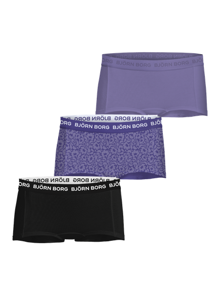 Björn Borg Cotton Stretch Boxers Shorts 3-pack Svart, 170