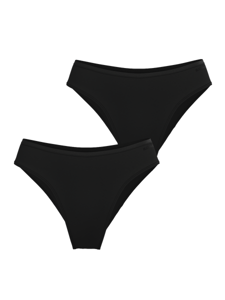Björn Borg Comfort High Leg Briefs 2-pack Svart, L