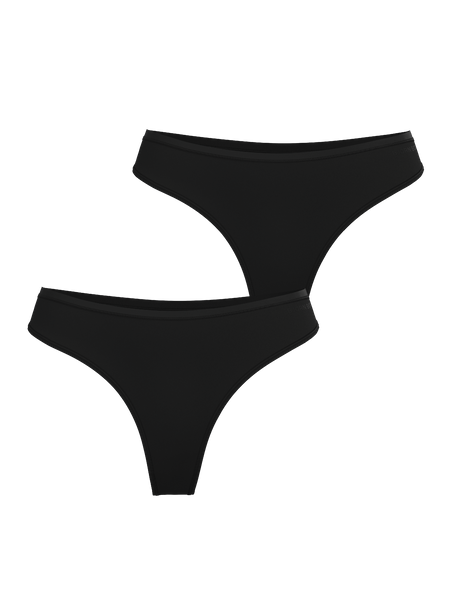 Björn Borg Comfort Thongs 2-pack Svart, L