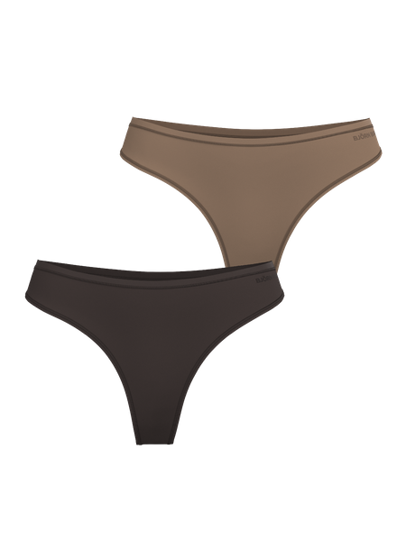 Björn Borg Comfort Thongs 2-pack Brun, L