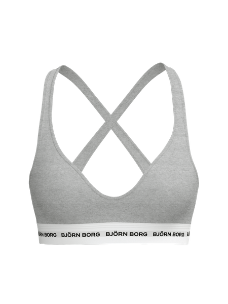 Björn Borg Logo Bralette Grå, L