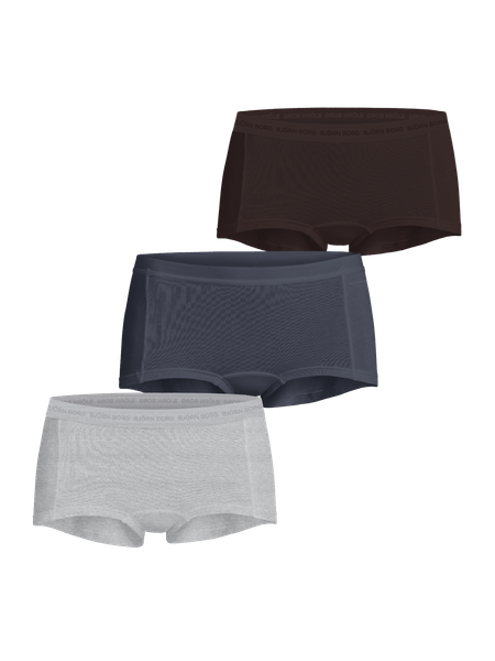 Björn Borg Everyday Cotton Boxers Shorts 3-pack Blå, L