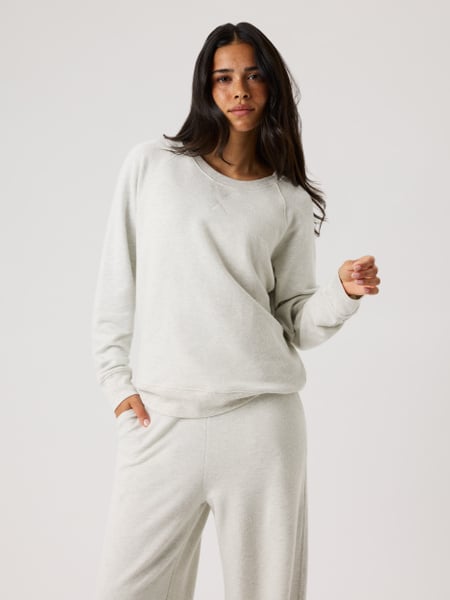 Björn Borg Studio French Terry Oversized Sweatshirt Beige, L
