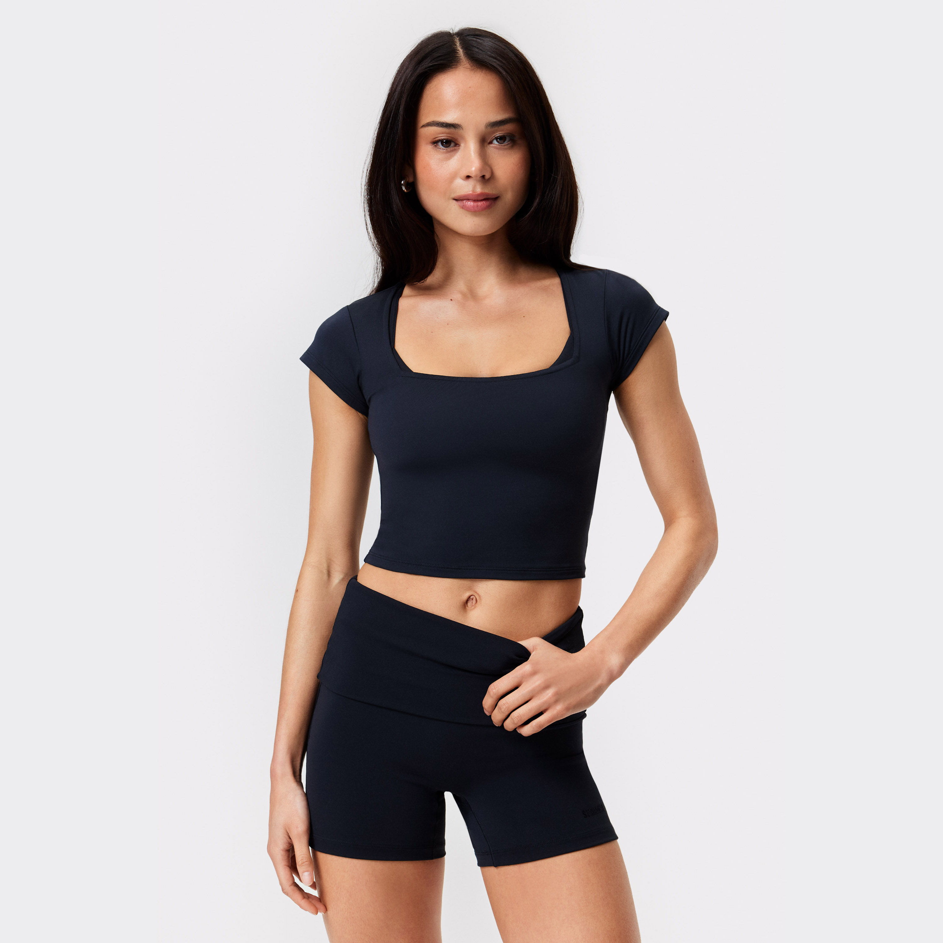 Soft Square Crop Top