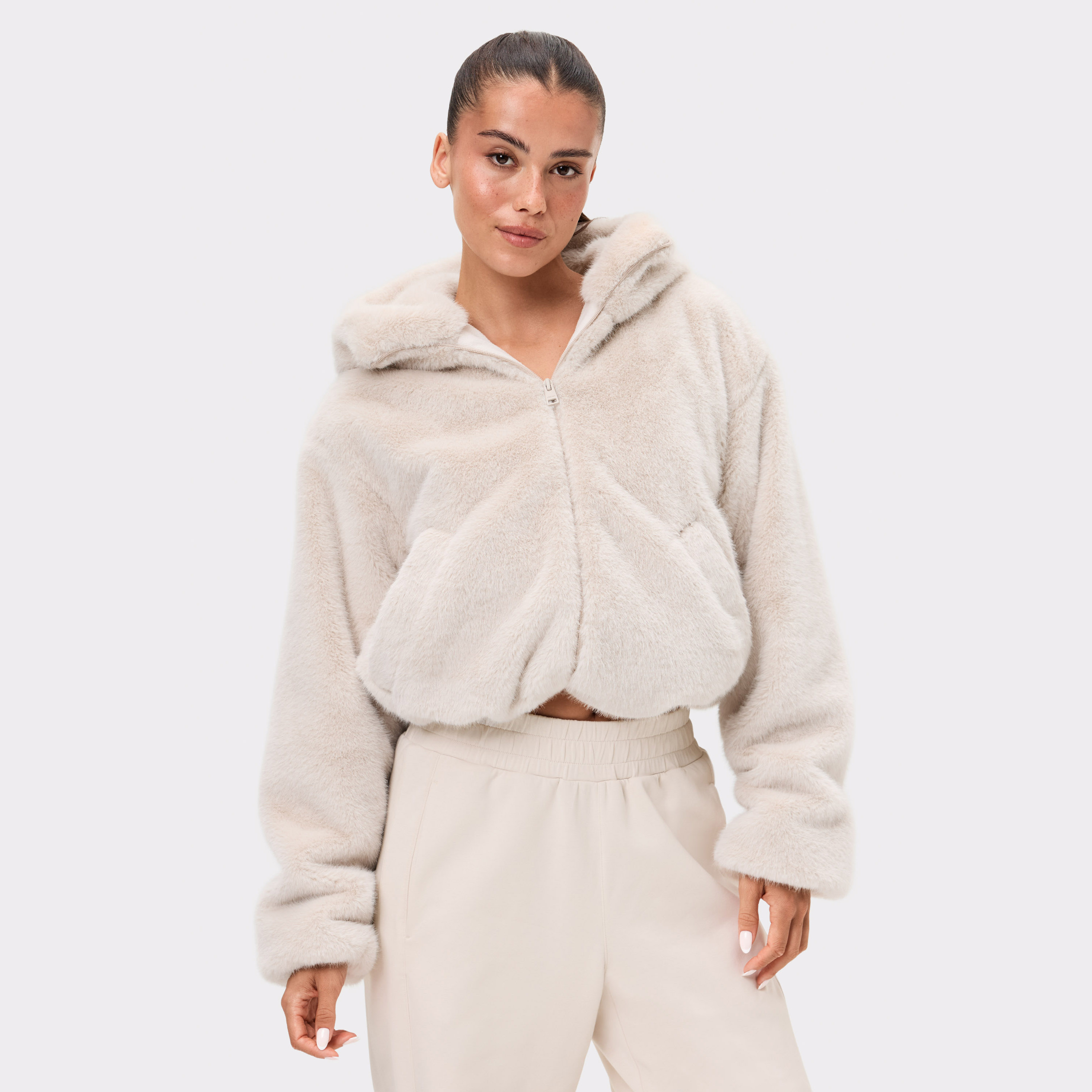 Fluffy Hood Jacka