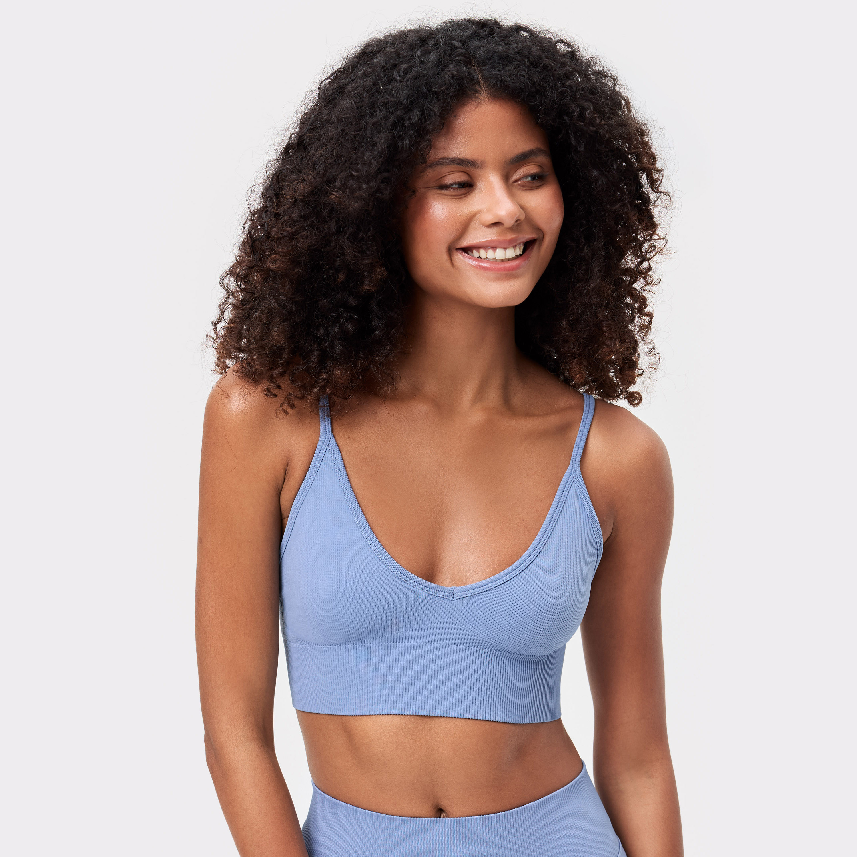 Seamless Ribbed Strap Sport-bh Seamless Ribbed Strap Sport-bh
