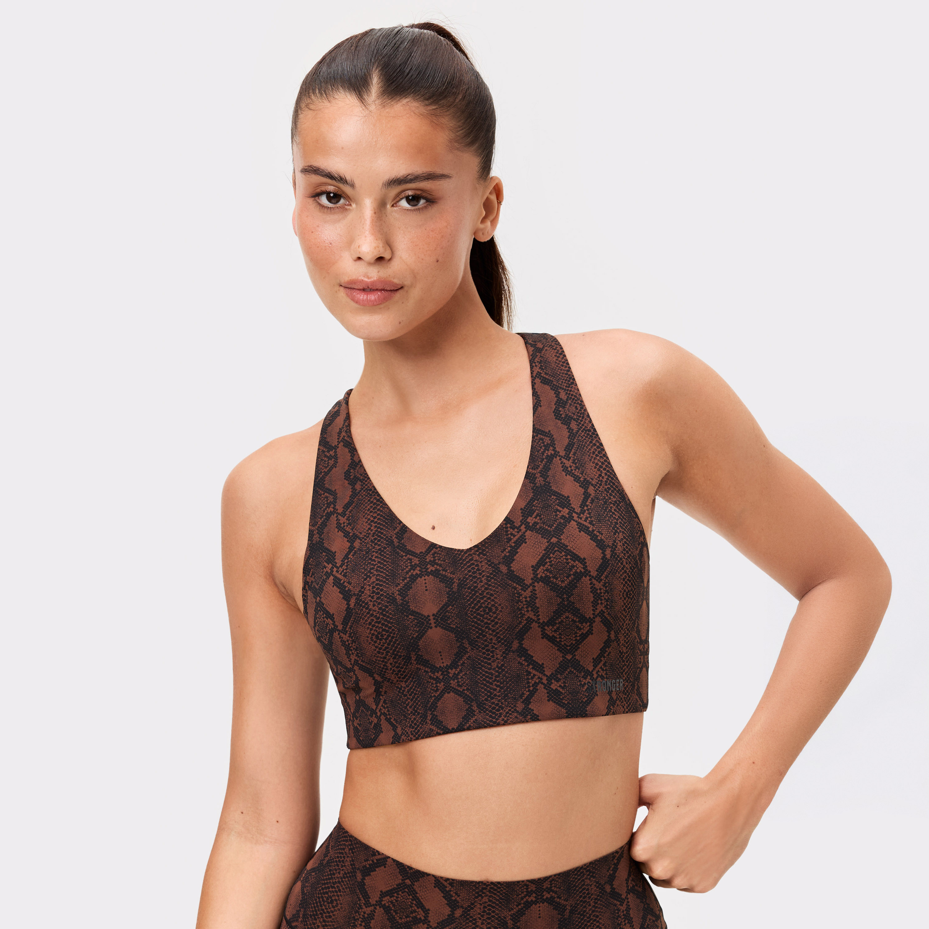 Sleek Printed Sport-bh