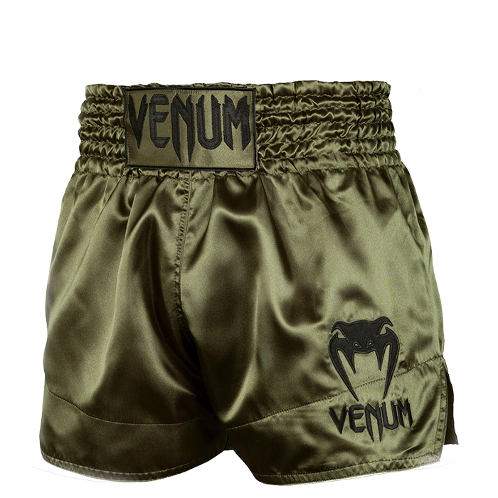 Classic Muay Thai Shorts Khaki/Svart